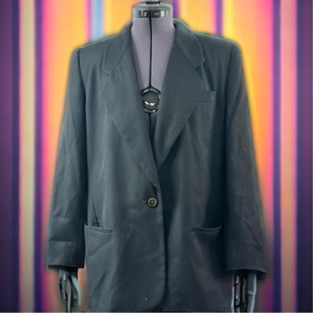 black blazer | size XL|   Vintage worthington
